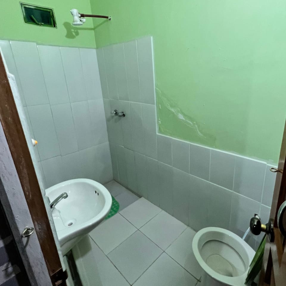 Banheiro de hospedagem familiar
